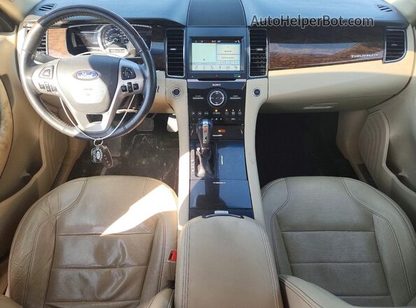 1FAHP2F82JG128245 2018 FORD TAURUS Silver Вид панелі приладів