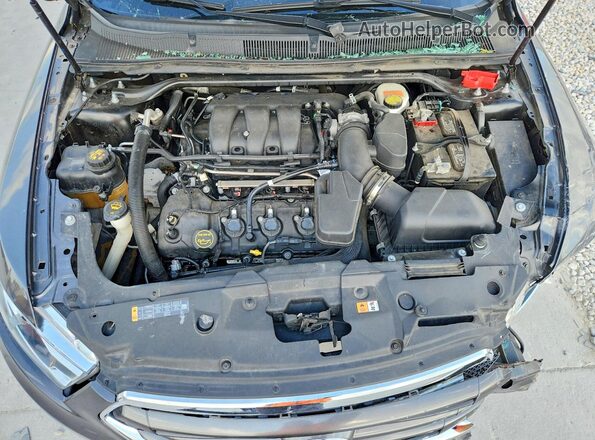 1FAHP2F82KG117988 2019 FORD TAURUS Серый Вид задней части салона