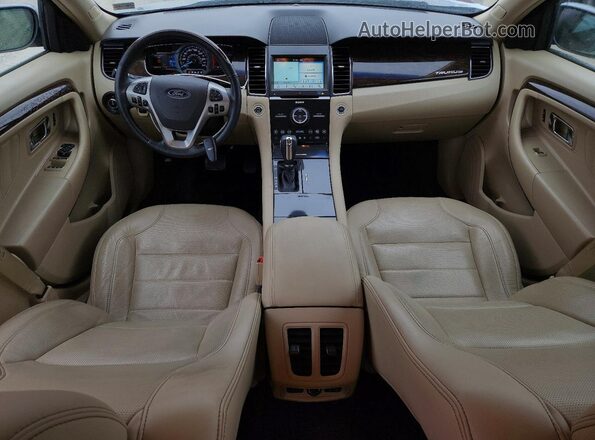 1FAHP2F83JG130487 2018 FORD TAURUS Silver Dashboard view