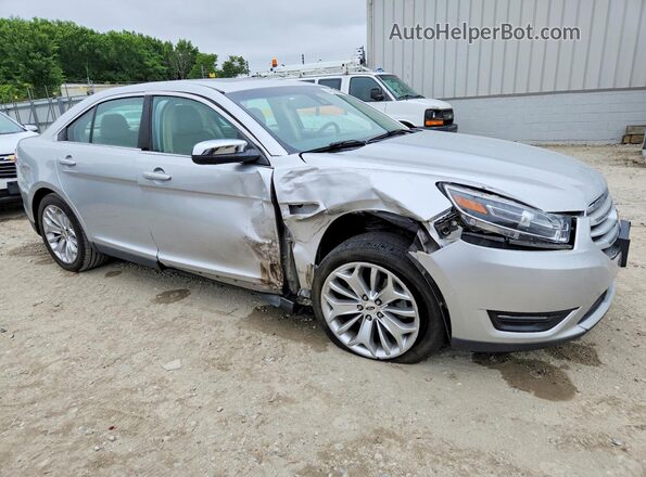 1FAHP2F83JG130487 2018 FORD TAURUS Silver Front right