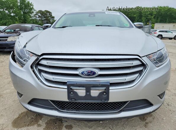1FAHP2F83JG130487 2018 FORD TAURUS Silver Front view
