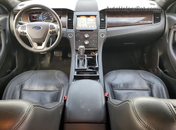1FAHP2F84GG158341 2016 FORD TAURUS Blue Dashboard view