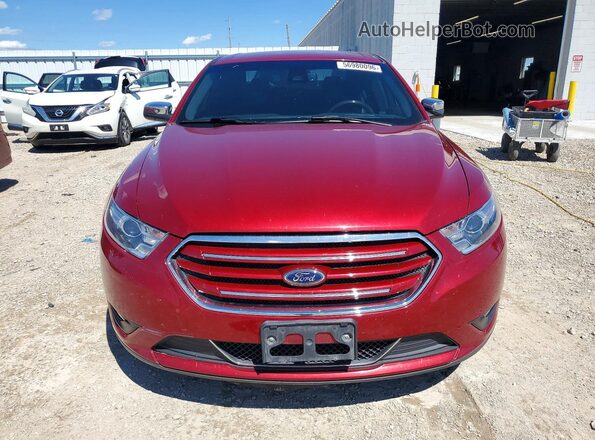 1FAHP2F85HG111711 2017 FORD TAURUS Red Widok z przodu