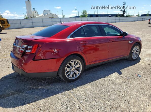1FAHP2F85HG111711 2017 FORD TAURUS Red Tył prawy