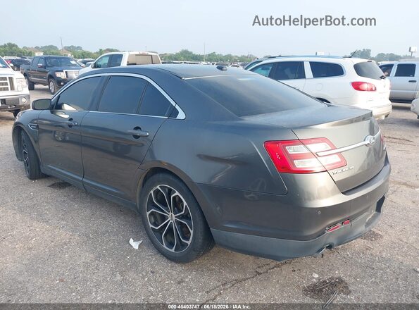 1FAHP2F85HG129190 2017 FORD TAURUS Gray Trasero izquierdo