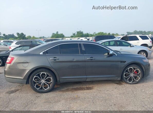1FAHP2F85HG129190 2017 FORD TAURUS Gray Vista interior trasera