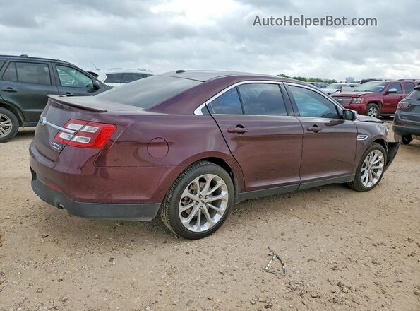 1FAHP2F85JG136596 2018 FORD TAURUS Burgundy Rear right