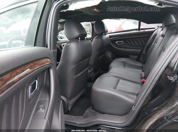 1FAHP2F86JG113294 2018 FORD TAURUS Black VIN კოდის სტიკერის ხედი