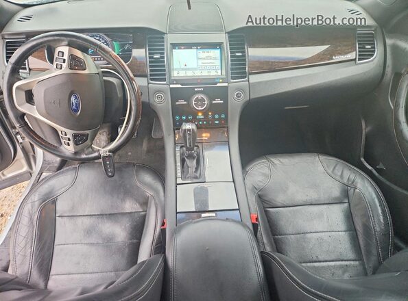 1FAHP2F86JG128264 2018 FORD TAURUS Silver Առջևի վահանակի տեսք