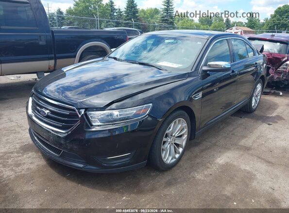 1FAHP2F88GG124693 2016 FORD TAURUS Black Vista tres cuartos delantera izquierda