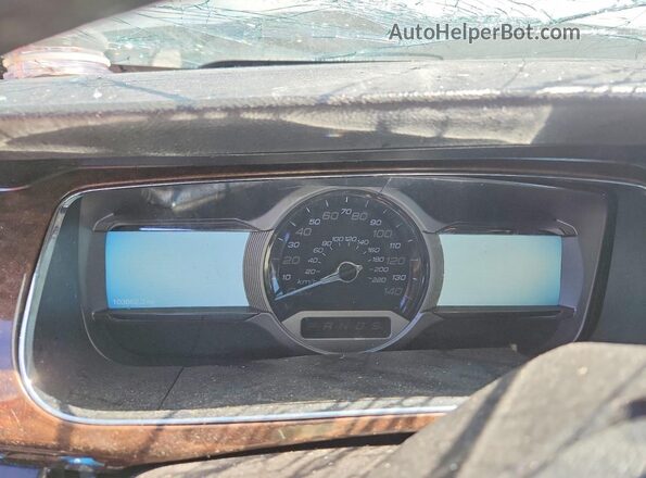 1FAHP2F89GG107580 2016 FORD TAURUS Silver Instrument cluster view