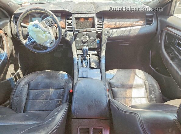 1FAHP2F89GG107580 2016 FORD TAURUS Silver Dashboard view