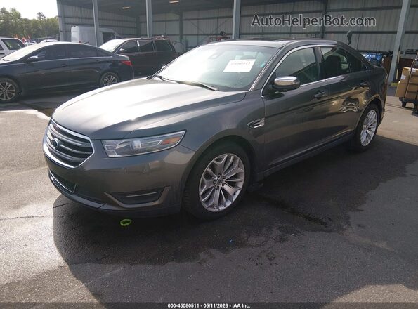 1FAHP2F89HG129483 2017 FORD TAURUS Gray Front left