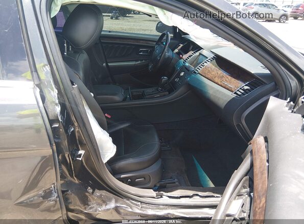 1FAHP2F8XGG105112 2016 FORD TAURUS Gray Front interior view