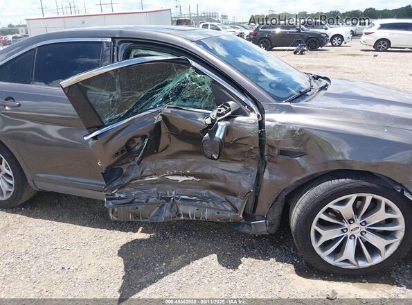 1FAHP2F8XGG105112 2016 FORD TAURUS Gray Front view
