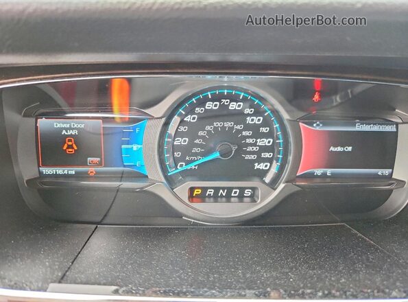 1FAHP2F8XGG127997 2016 FORD TAURUS Red 