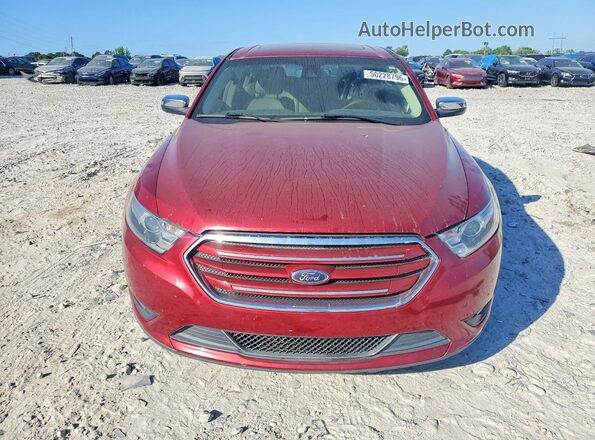 1FAHP2F8XGG147943 2016 FORD TAURUS Red Դիմացի տեսք