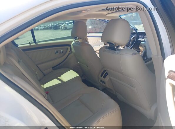 1FAHP2F8XHG110313 2017 FORD TAURUS White VIN კოდის სტიკერის ხედი