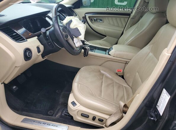 1FAHP2F8XHG123580 2017 FORD TAURUS Gray Widok wnętrza z przodu