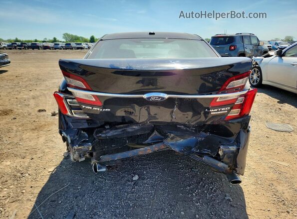 1FAHP2F8XJG126307 2018 FORD TAURUS Black Vista trasera