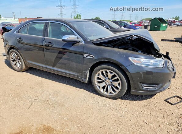1FAHP2F8XJG126307 2018 FORD TAURUS Black Delantero derecho