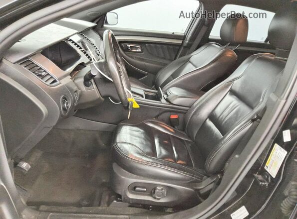 1FAHP2H82HG126292 2017 FORD TAURUS Black Вид салону спереду