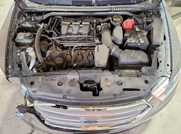 1FAHP2H84HG139089 2017 FORD TAURUS Серый Вид задней части салона