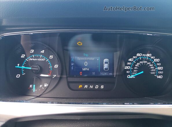 1FAHP2H84HG139089 2017 FORD TAURUS Серый Вид щитка приборов