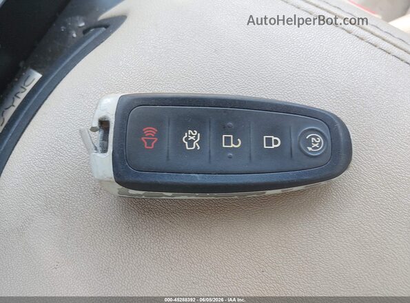 1FAHP2H85HG112046 2017 FORD TAURUS Бежевый Вид панели приборов