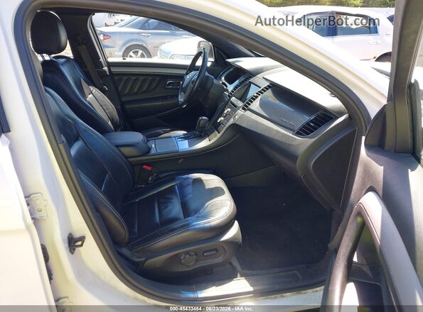 1FAHP2H89GG126000 2016 FORD TAURUS White წინა სალონის ხედი