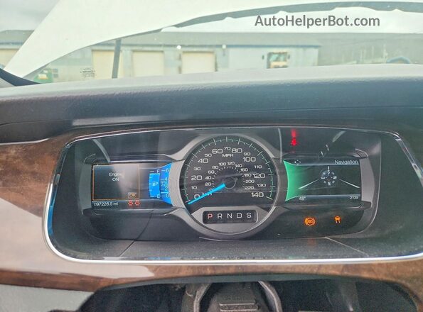 1FAHP2J80GG100167 2016 FORD TAURUS Белый Вид щитка приборов