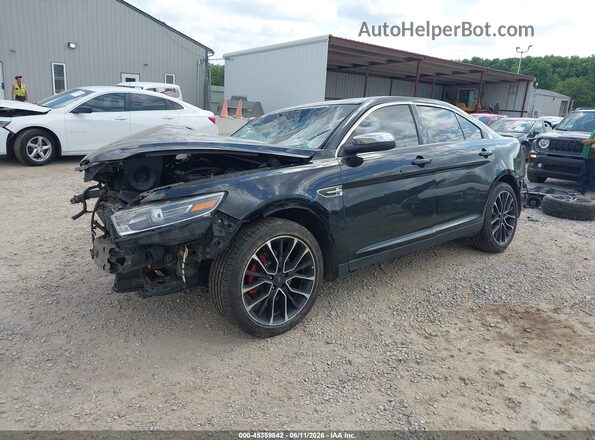 1FAHP2J80HG124504 2017 FORD TAURUS Black Առջևի ձախ երեք քառորդ տեսարան