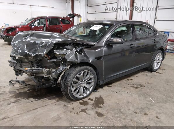 1FAHP2J83GG118596 2016 FORD TAURUS Gray Առջևի ձախ երեք քառորդ տեսարան
