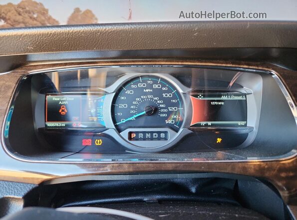 1FAHP2J88KG116044 2019 FORD TAURUS Серебряный Вид щитка приборов
