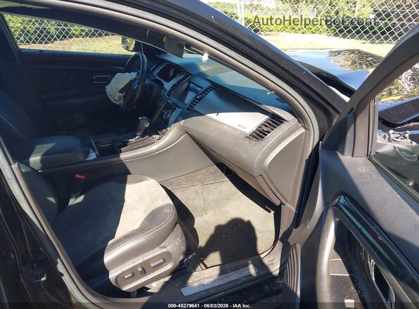1FAHP2KT3GG100375 2016 FORD TAURUS Black Vista interior delantera