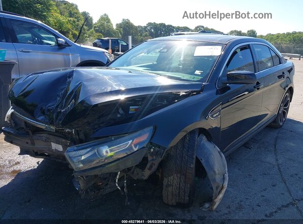 1FAHP2KT3GG100375 2016 FORD TAURUS Black Vista tres cuartos delantera izquierda