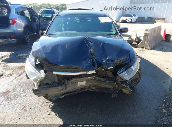 1FAHP2KT3GG100375 2016 FORD TAURUS Black Vista del cuadro de instrumentos