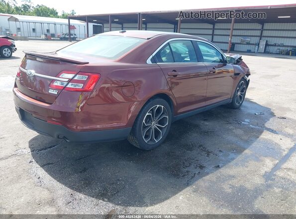1FAHP2KT3GG140164 2016 FORD TAURUS Dark Brown Задня права чверть