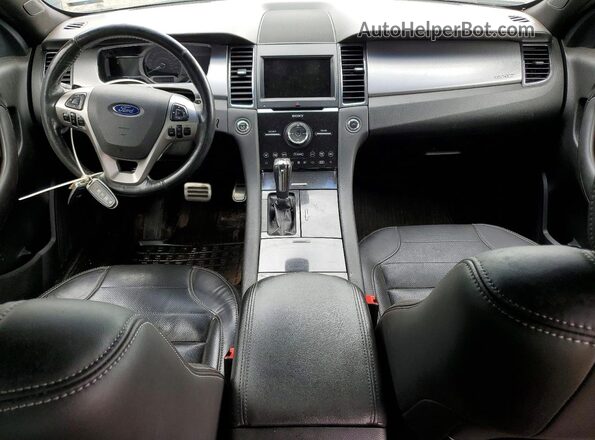 1FAHP2KT5HG118524 2017 FORD TAURUS Blue Widok deski rozdzielczej