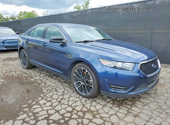 1FAHP2KT5HG118524 2017 FORD TAURUS Blue Przód prawy