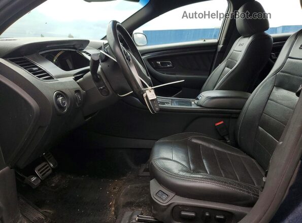 1FAHP2KT5HG118524 2017 FORD TAURUS Blue Widok wnętrza z przodu