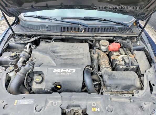 1FAHP2KT5HG118524 2017 FORD TAURUS Blue Widok wnętrza z tyłu