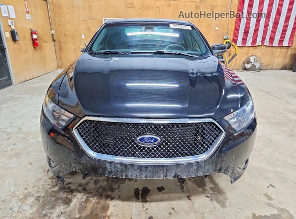 1FAHP2KT6GG124752 2016 FORD TAURUS Black Front view