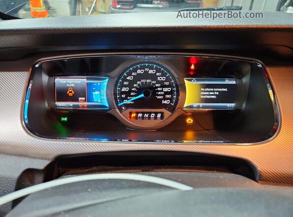 1FAHP2KT6GG124752 2016 FORD TAURUS Black Instrument cluster view