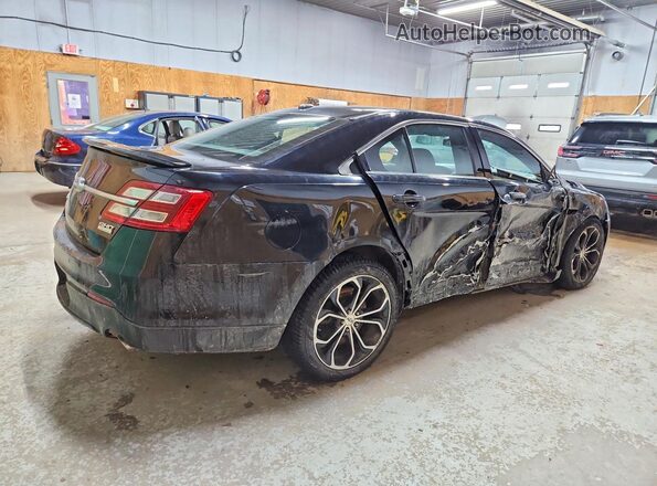 1FAHP2KT6GG124752 2016 FORD TAURUS Black Rear right