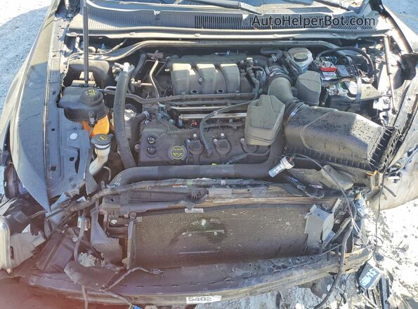 1FAHP2MK3JG114739 2018 FORD TAURUS Black Rear interior view