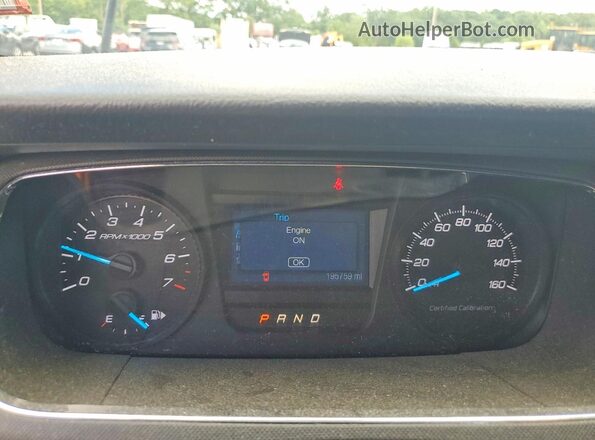 1FAHP2MK4GG103483 2016 FORD TAURUS Black ხელსაწყოთა პანელის ხედი