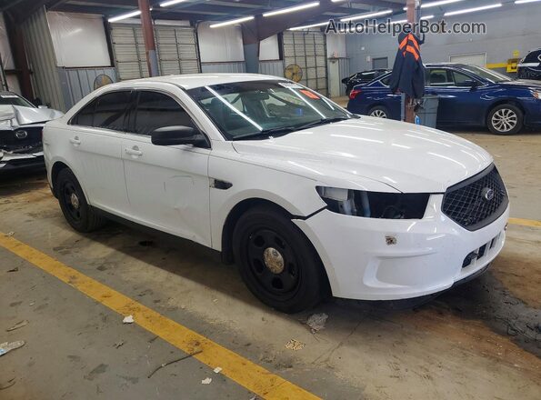 1FAHP2MK7KG101445 2019 FORD TAURUS Белый Передняя правая четверть