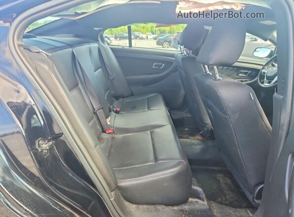 1FAHP2MKXHG133931 2017 FORD TAURUS Black Rear seats view