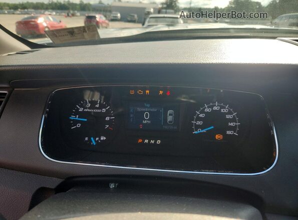1FAHP2MKXHG133931 2017 FORD TAURUS Black Instrument cluster view